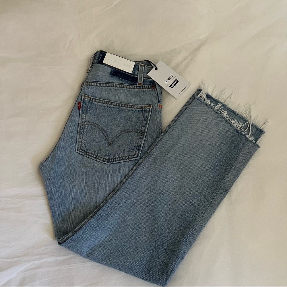 RE/DONE Levi’s stove pipe sz26